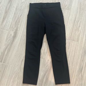 petite black ankle dress pants